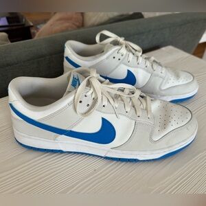 Nike Dunk Photo Blue. Size 13